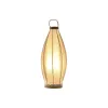 Настольная лампа Home ESPRIT Коричневый лён Металл Веревка 25 x 25 x 60 cm