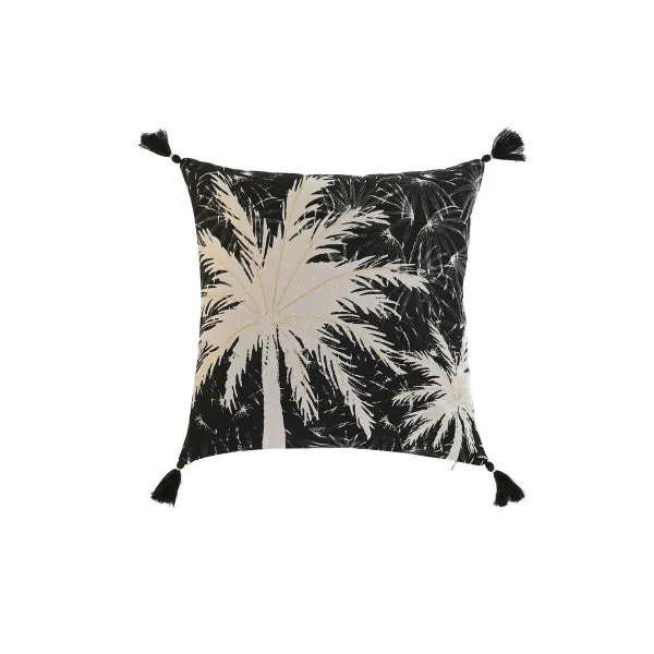 Pagalvėlė Home ESPRIT Juoda Boho Palmė 45 x 5 x 45 cm