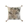 Tyyny Home ESPRIT Beige Luonnollinen Trooppinen Boho 45 x 5 x 45 cm