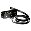 Leather Collar & Leash Set Sportsheets ss432-02