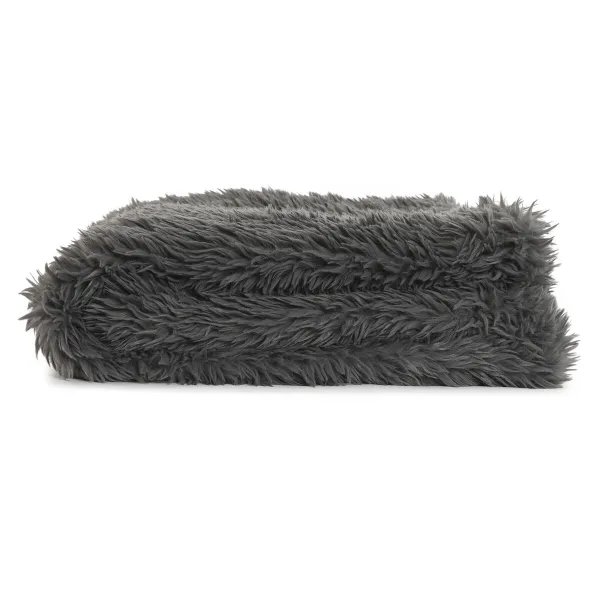 Antklodė Home ESPRIT Pilka 130 x 170 cm