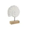 Decorative Figure Home ESPRIT White Natural Mediterranean Snail 29 x 7,5 x 38,5 cm