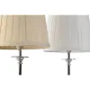 Stalinė lempa Home ESPRIT Balta Rusvai gelsva Metalinis 25 W 220 V 20 x 20 x 43 cm (2 vnt.)