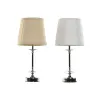 Stalinė lempa Home ESPRIT Balta Rusvai gelsva Metalinis 25 W 220 V 20 x 20 x 43 cm (2 vnt.)