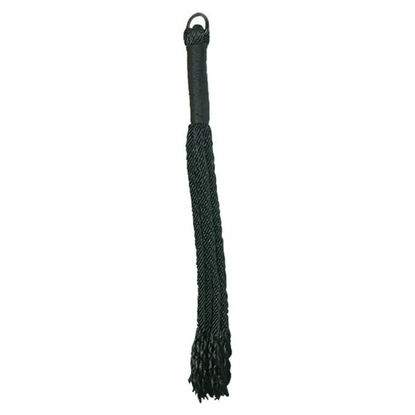 Shadow Rope Flogger Sportsheets Black