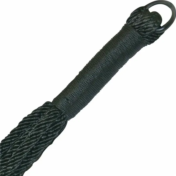 Shadow Rope Flogger Sportsheets Black