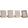 Photo frame Home ESPRIT Multicolour Crystal polystyrene 21,2 x 1,6 x 26,2 cm (4 Units)