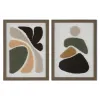Maalaus 3D Home ESPRIT polystyreeni 30 x 2,5 x 40 cm