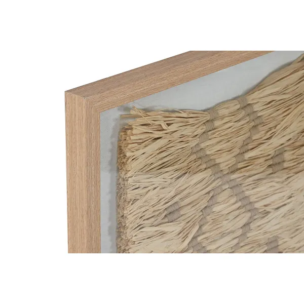 Paveikslas 3D Home ESPRIT Rafija polistirenas 50 x 3 x 70 cm 50 x 3,5 x 70 cm