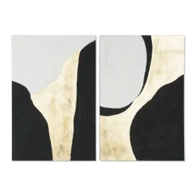 Картина Home ESPRIT Абстракция город 60 x 3 x 90 cm (2 штук)