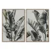 Paveikslas Home ESPRIT Stiklas Eglė 70 x 4 x 100 cm (2 vnt.)