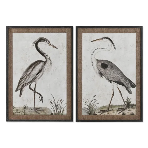 Картина Home ESPRIT Стеклянный Ель 70 x 4 x 100 cm