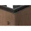 Мебель для прихожей Home ESPRIT Коричневый Чёрный 122 x 30 x 80 cm