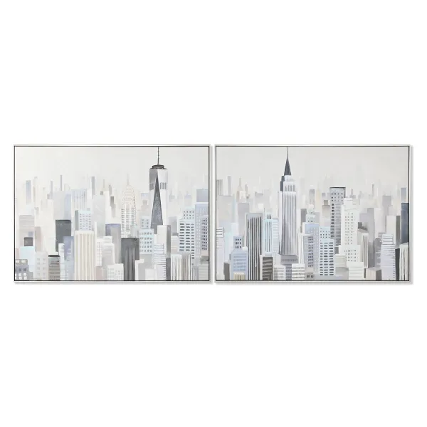 Полотно Home ESPRIT полистирол Полотно 122,3 x 4,5 x 82,3 cm