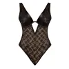 Leotard Exposed Black S/M
