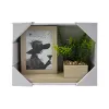 Nuotraukų rėmelis Home ESPRIT Natūralus Medžio MDF Skandinavijos 25 x 7 x 19 cm
