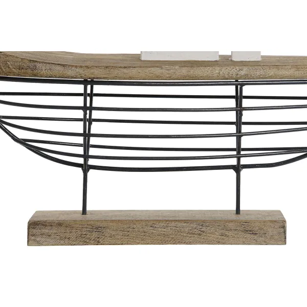 Dekoratīvās figūriņas Home ESPRIT Balts Dabisks Sveču taisītājs Jūrnieks Verouderde afwerking 54 x 15 x 61,5 cm