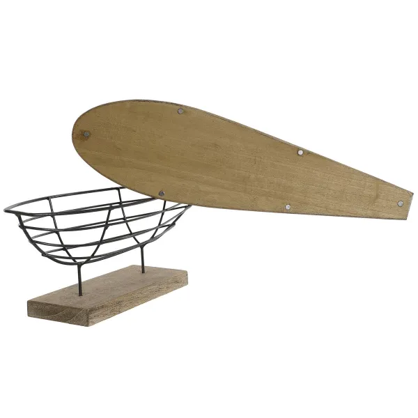 Dekoratyvinė figūrėlė Home ESPRIT Balta Natūralus Žvakių gamintojas Jūreivis Sendinta apdaila 54 x 15 x 61,5 cm