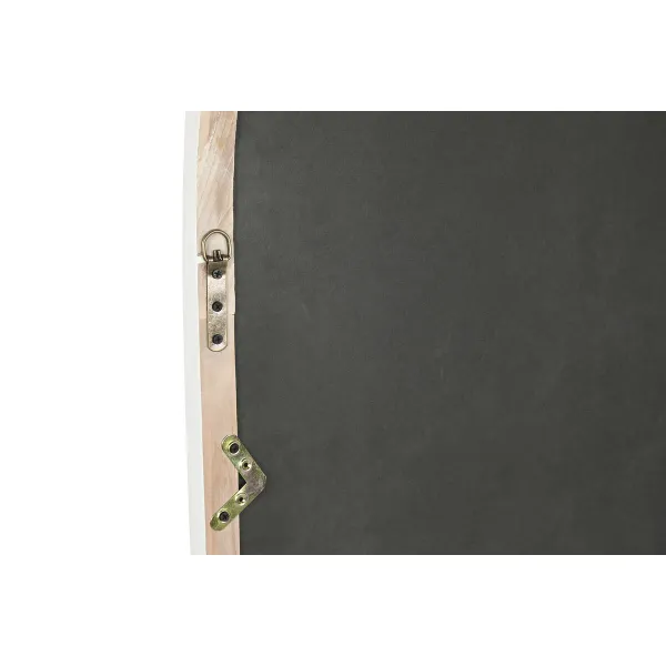 Sienas spogulis Home ESPRIT Balts Egle spogulis Neoklasicisma Logs 150 x 3,5 x 186 cm