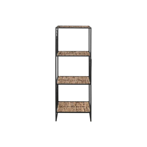 Shelves Home ESPRIT Black Metal Fibre 35 x 35 x 98 cm