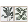 Maalaus Home ESPRIT Kristalli polystyreeni 53 x 3 x 63 cm 52,8 x 2,5 x 62,8 cm (2 osaa)