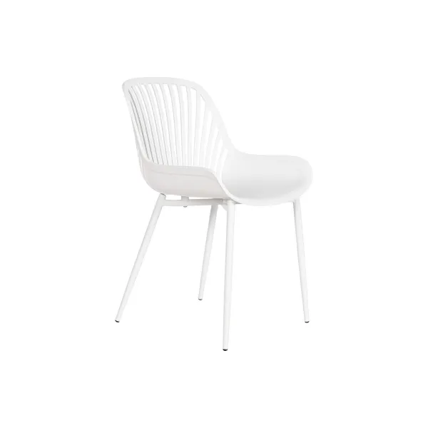 Krēsls Home ESPRIT Balts 50,5 x 55 x 82 cm