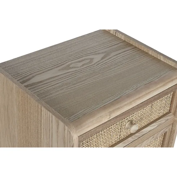 Komoda Home ESPRIT Natūralus Rotangas Paulovnijos mediena 40 x 30 x 104 cm