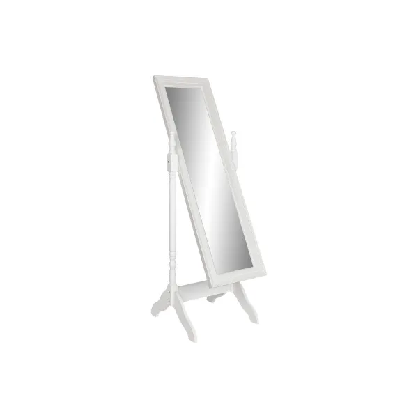 Meikkipeili Home ESPRIT Valkoinen 50 x 50 x 157 cm