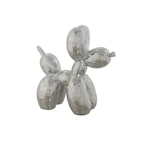 Dekoratīvās figūriņas Home ESPRIT Sudrabains Suns 26 x 12 x 26 cm