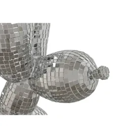 Dekoratīvās figūriņas Home ESPRIT Sudrabains Suns 26 x 12 x 26 cm