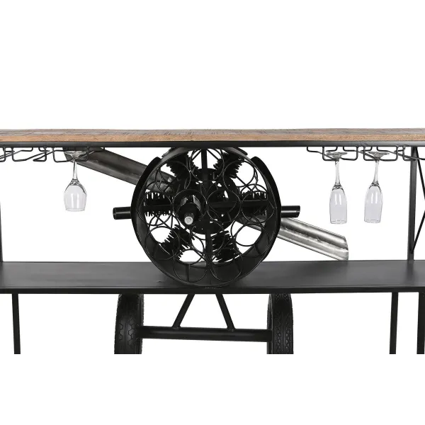 Мебель для прихожей Home ESPRIT Коричневый Чёрный 191 x 58 x 96 cm 191 x 58 x 91 cm