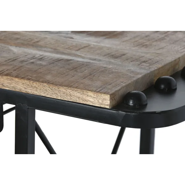 Мебель для прихожей Home ESPRIT Коричневый Чёрный 191 x 58 x 96 cm 191 x 58 x 91 cm