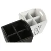 Aterinkori Home ESPRIT Valkoinen Musta Kuusi 15 x 15 x 18 cm