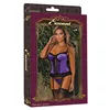 Corset Exposed Black Lilac (M)