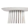 Small Side Table Home ESPRIT White Mindi wood 40 x 40 x 60 cm