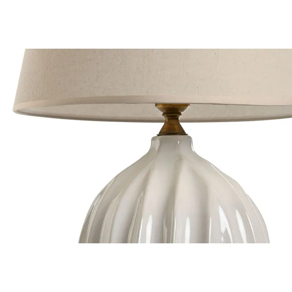 Stalinė lempa Home ESPRIT Balta Porcelianas 50 W 220 V 40 x 40 x 60 cm