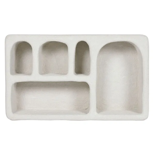 Полка Home ESPRIT Белый Ель Деревянный MDF 80 x 18 x 48 cm стена