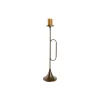 Žvakidė Home ESPRIT Auksinis Metalinis 21 x 21 x 78 cm