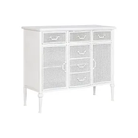Bufete Home ESPRIT Balts Metāls 101 x 42 x 85 cm