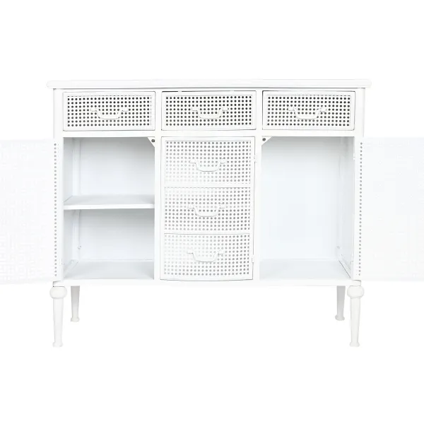 Indauja Home ESPRIT Balta Metalinis 101 x 42 x 85 cm