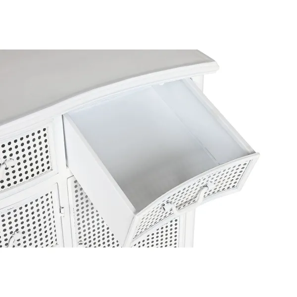 Bufete Home ESPRIT Balts Metāls 101 x 42 x 85 cm