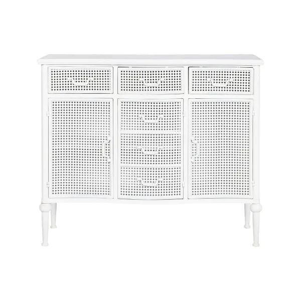 Indauja Home ESPRIT Balta Metalinis 101 x 42 x 85 cm