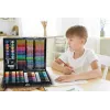 Painting set in a case 168 pcs black