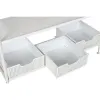 Mēteļu Pakaramais ar Plauktu Home ESPRIT Balts Metāls Loft 110 x 36 x 186 cm