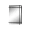 Sienas spogulis Home ESPRIT Melns Moderns 65 x 6 x 95 cm