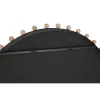 Seinäpeili Home ESPRIT Musta Luonnollinen Moderni Pallot 113 x 4,5 x 113 cm