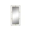 Seinäpeili Home ESPRIT Kullattu Moderni 96 x 5 x 208 cm