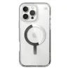 Speck Presidio Perfect-Clear MagSafe - iPhone 16 Pro Max Case (Clear / Chrome Finish / Serene Silver)