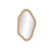Wall mirror Home ESPRIT Natural Crystal Rattan Urban 71 x 2,5 x 120,5 cm