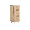 Тумба с ящиками Home ESPRIT Позолоченный Натуральный Ель 48 x 35 x 105 cm